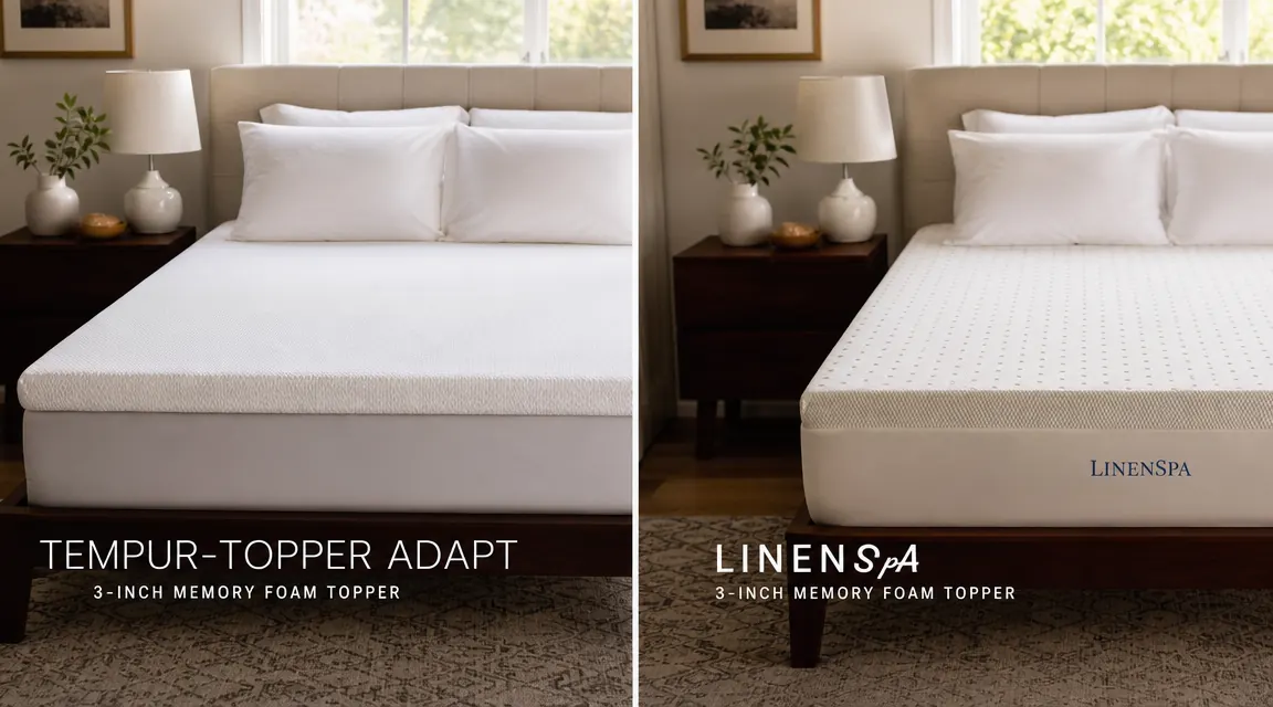 Lucid vs ViscoSoft Mattress Topper: Which Memory Foam Topper Wins?